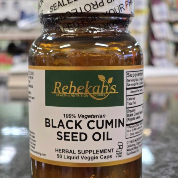 Organic Black Cumin Seed Oil (Nigella Sativa) - 1000 mg | 90 Veggie Caps